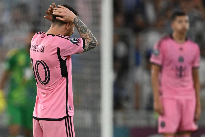 Ronaldo gọi, Messi trả lời: Inter Miami thua tan nát ở tứ kết Cúp C1 CONCACAF - Ảnh 3.