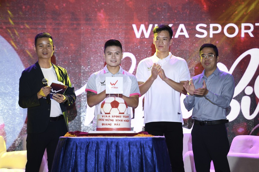 Quang Hải, Hoàng Đức tham dự Wika Sport's Day 2024 - Ảnh 2. Quang Hải, Hoàng Đức tham dự Wika Sport's Day 2024 - Ảnh 2.