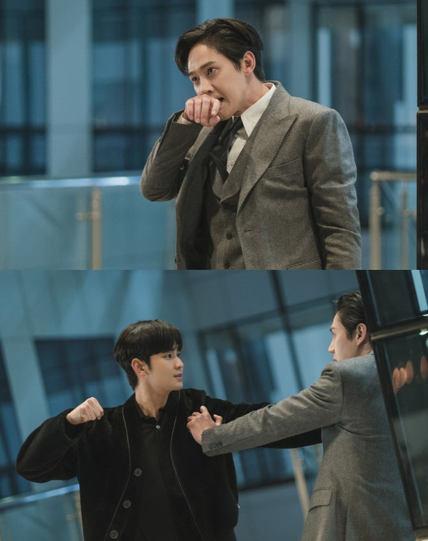 Tập 11 'Queen Of Tears': Kim Soo Hyun đấu tay đôi với Park Sung Hoon - Ảnh 3.