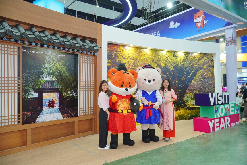 Hàn Quốc, Ấn Độ... quảng bá du lịch tại VITM Hà Nội 2024 - Ảnh 1.