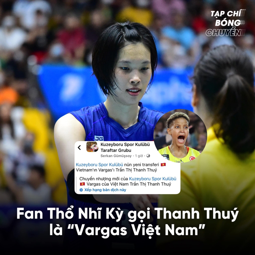 Tin nóng thể thao sáng 15/4: Bích Tuyền vượt sao Trung Quốc để giành giải thưởng, CĐV châu Âu so sánh Thanh Thúy với ngôi sao thế giới - Ảnh 3.