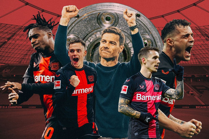 Bayer Leverkusen vô địch Bundesliga: Từ 'Neverkusen' thành Leverkusen - Ảnh 2.