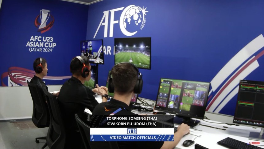 Báo Indonesia đổ lỗi cho trọng tài VAR Thái Lan khi đội nhà bị đuổi 2 cầu thủ và thua U23 Qatar - Ảnh 3.