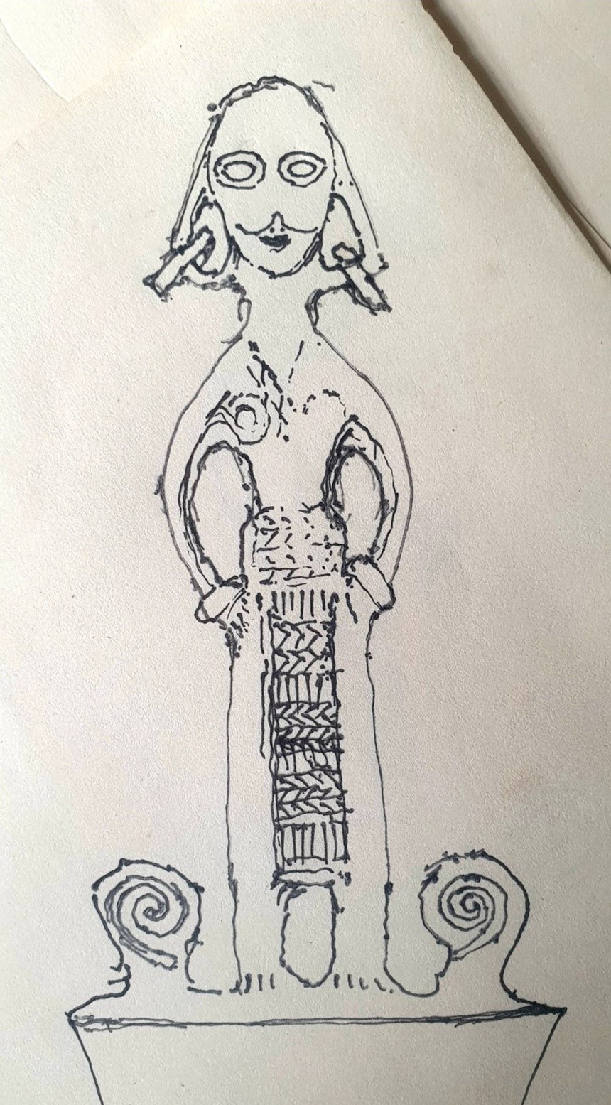 Phát hiện dao găm Đông Sơn dưới lòng sông Đà - Ảnh 3. Phát hiện dao găm Đông Sơn dưới lòng sông Đà - Ảnh 3.