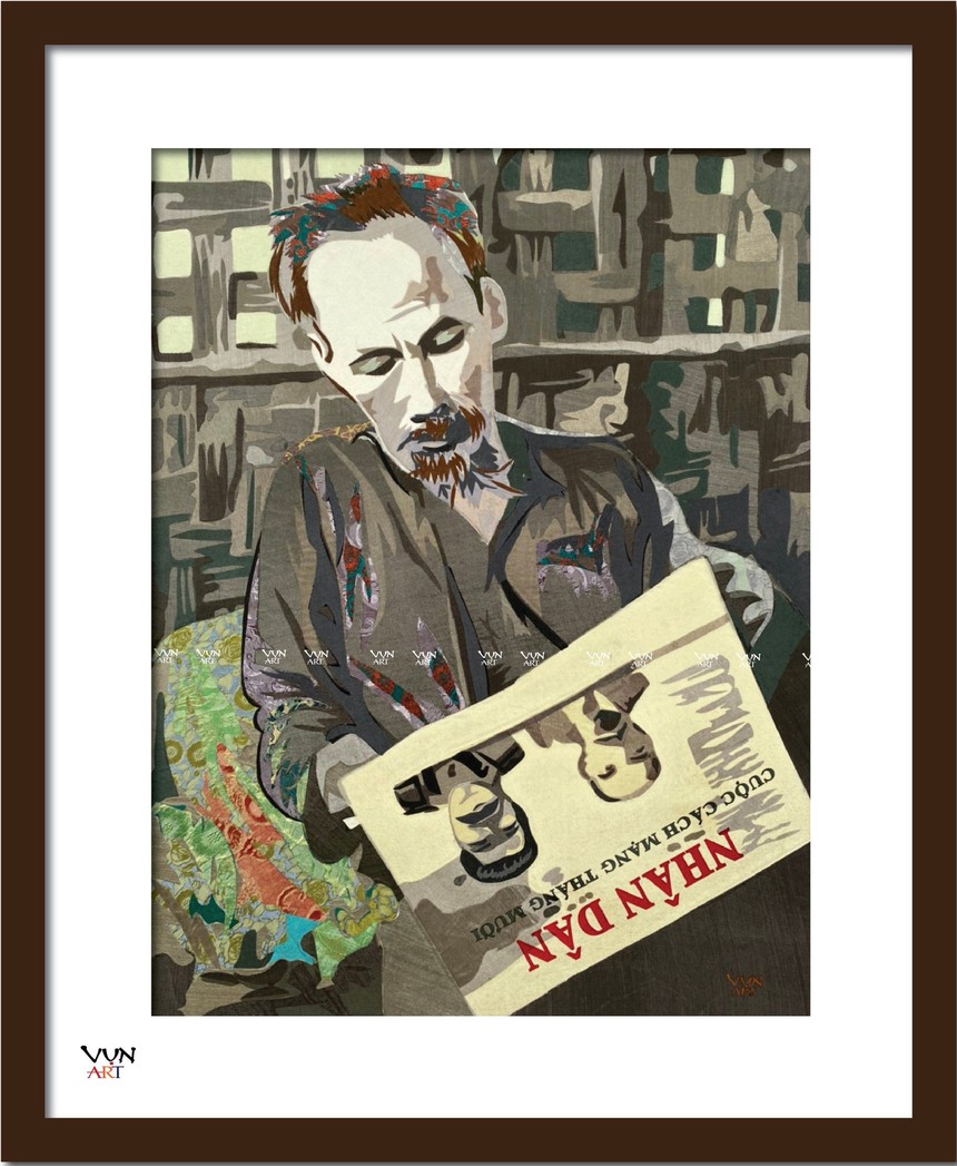 'Những bức chân dung từ lụa vụn': Dự án thiện nguyện chung tay 'xây nhà mới' cho người khuyết tật  - Ảnh 3.