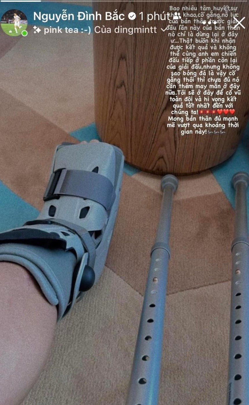 Sau U23 Việt Nam được xác nhận chấn thương nặng, chắc chắn chia tay giải U23 châu Á - Ảnh 2.