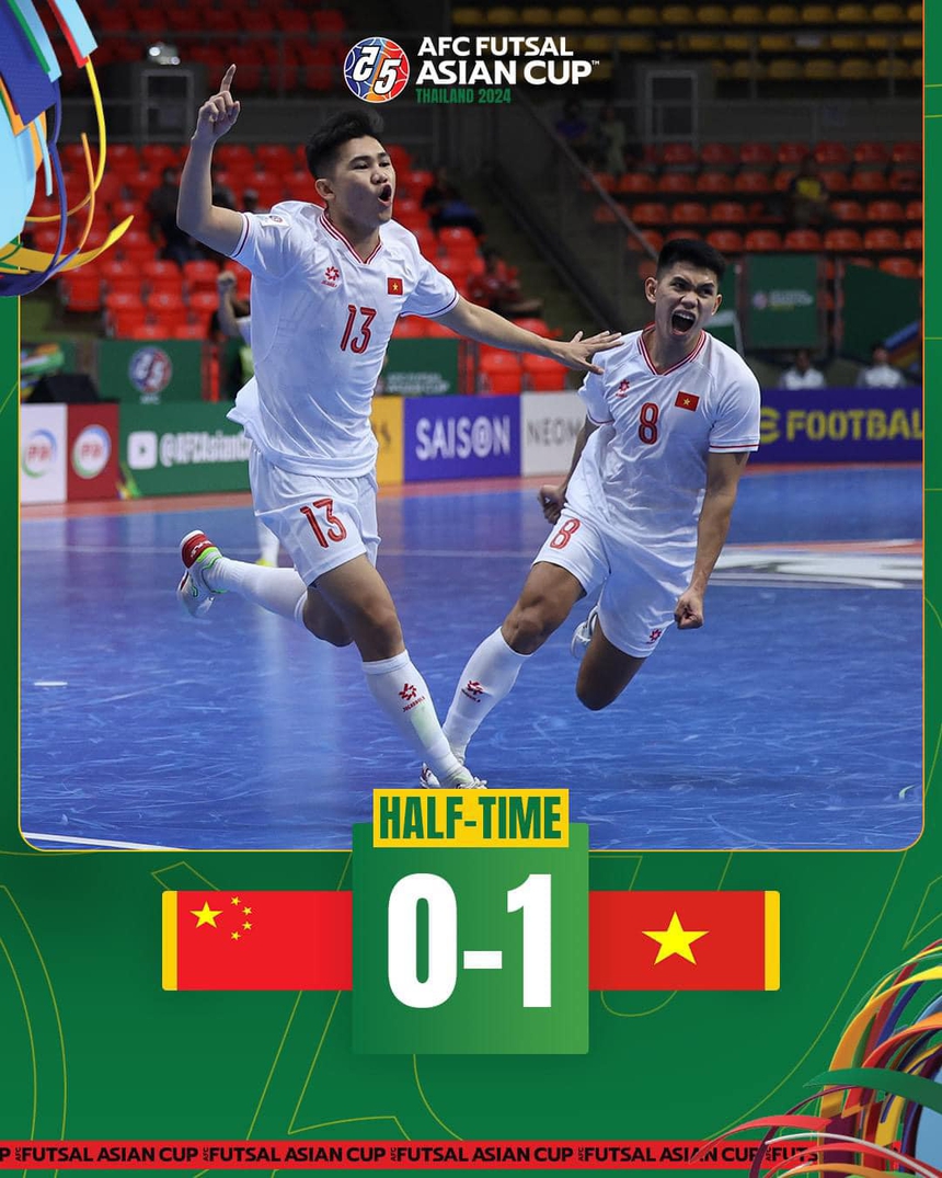 Thắng nhẹ Trung Quốc, đội tuyển futsal Việt Nam phụ thuộc nhiều vào Thái Lan - Ảnh 2.
