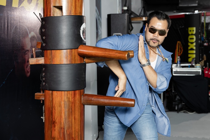 Ngôi sao phim hành động lập võ đường MMA chuyên nghiệp hút võ sĩ TP.HCM - Ảnh 2.