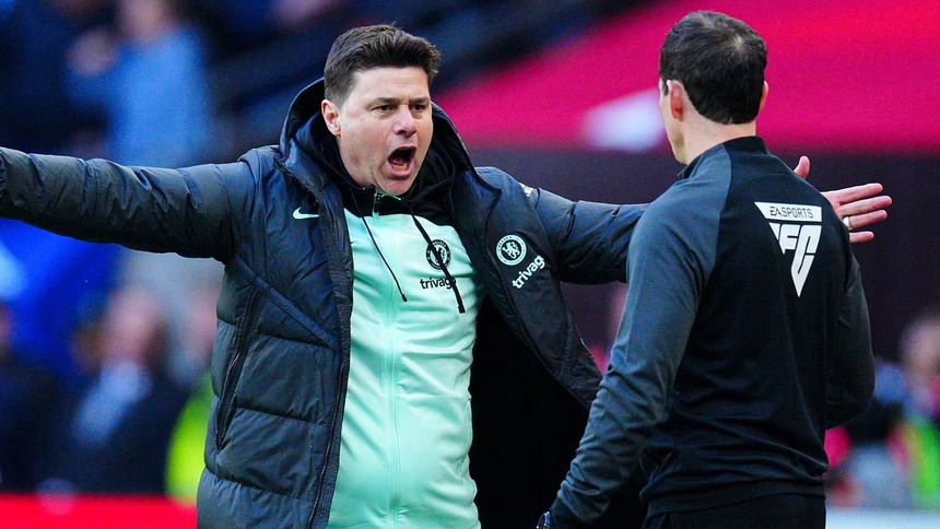 Pha thoát 11m khó tin của Man City khiến HLV Pochettino và fan Chelsea phẫn nộ - Ảnh 3. Pha thoát 11m khó tin của Man City khiến HLV Pochettino và fan Chelsea phẫn nộ - Ảnh 3.