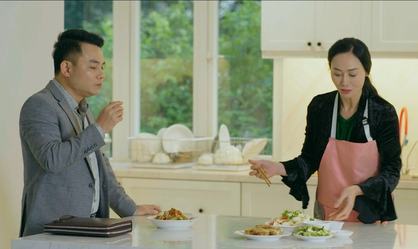 2 lần làm mẹ khó tính trên màn ảnh của Quách Thu Phương: Toàn bị 'ném đá' vì cản tình yêu của con - Ảnh 6.