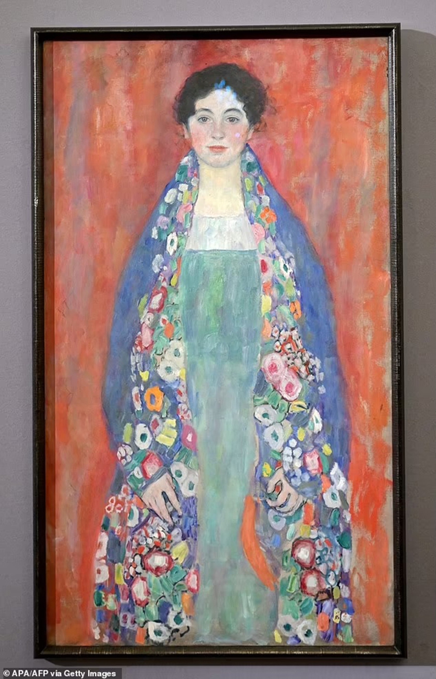 Bức tranh thất lạc của Gustav Klimt xuất hiện trở lại sau 100 năm được bán đấu giá gần 1.000 tỷ đồng - Ảnh 1.