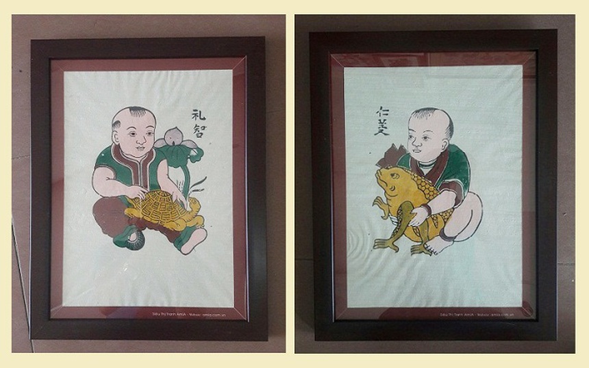 Ngẫm ngợi cuối tuần: 'Siêu thực' trong tranh dân gian - Ảnh 1. Ngẫm ngợi cuối tuần: 'Siêu thực' trong tranh dân gian - Ảnh 1.