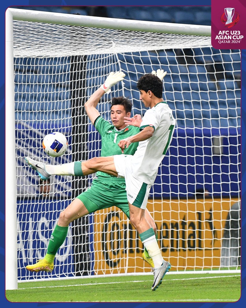 TRỰC TIẾP bóng đá U23 Việt Nam vs U23 Iraq (0-0): Tốc độ chậm rãi - Ảnh 6. TRỰC TIẾP bóng đá U23 Việt Nam vs U23 Iraq (0-0): Tốc độ chậm rãi - Ảnh 6.