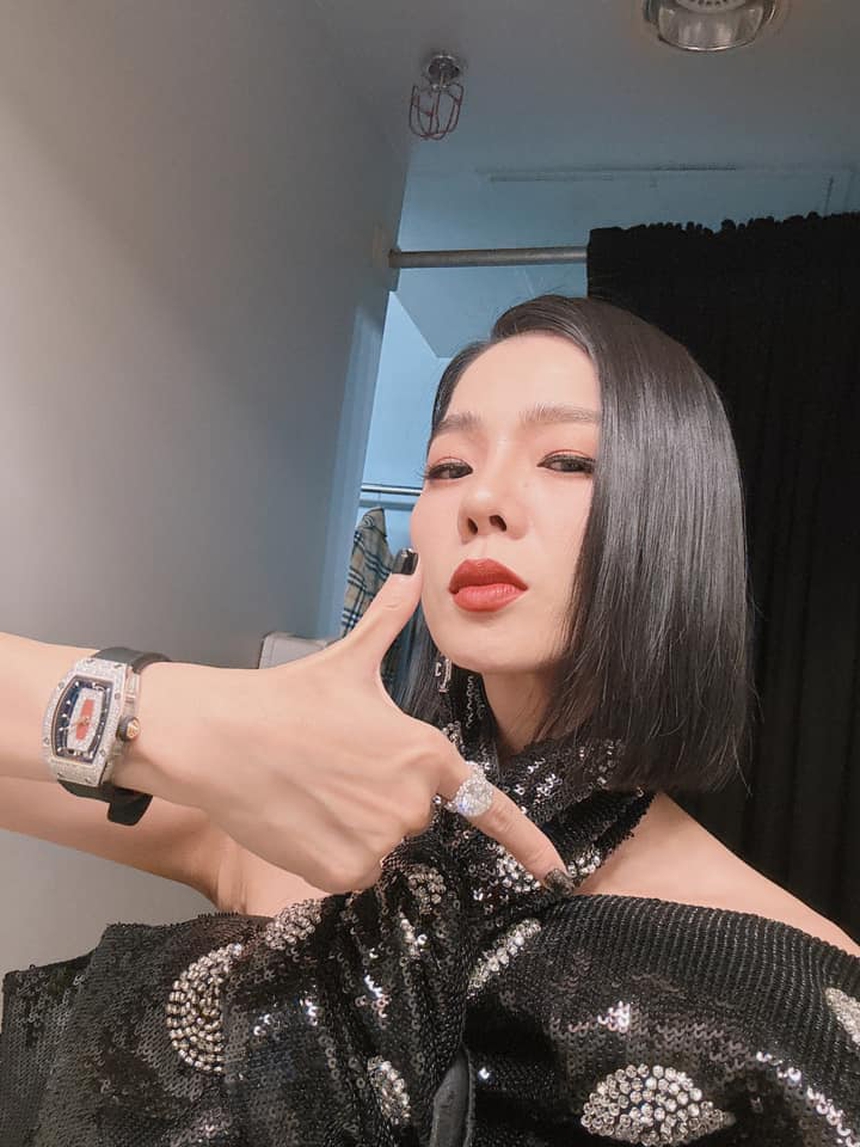 Lệ Quyên gây chú ý với quan điểm 'ai nuôi ai' khi yêu - Ảnh 1.