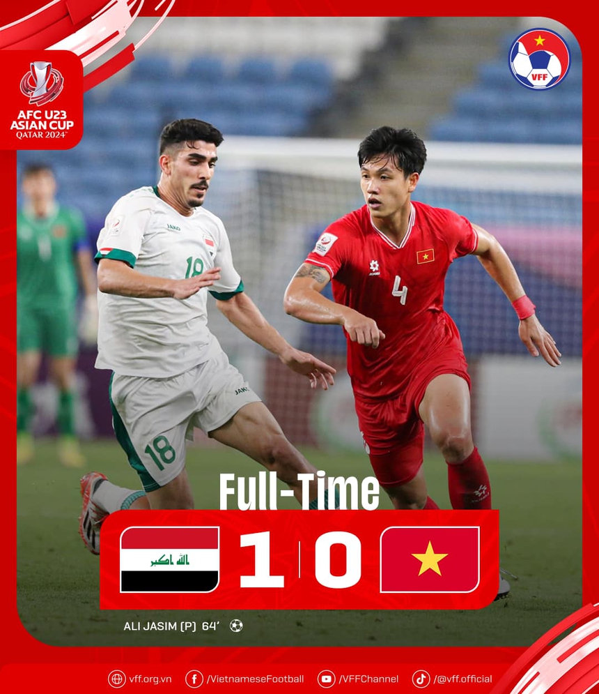 Tin nóng bóng đá Việt 27/4: Báo Tây Á nói về thẻ đỏ của U23 Việt Nam, giải AFF hoãn sang năm 2025 - Ảnh 2.