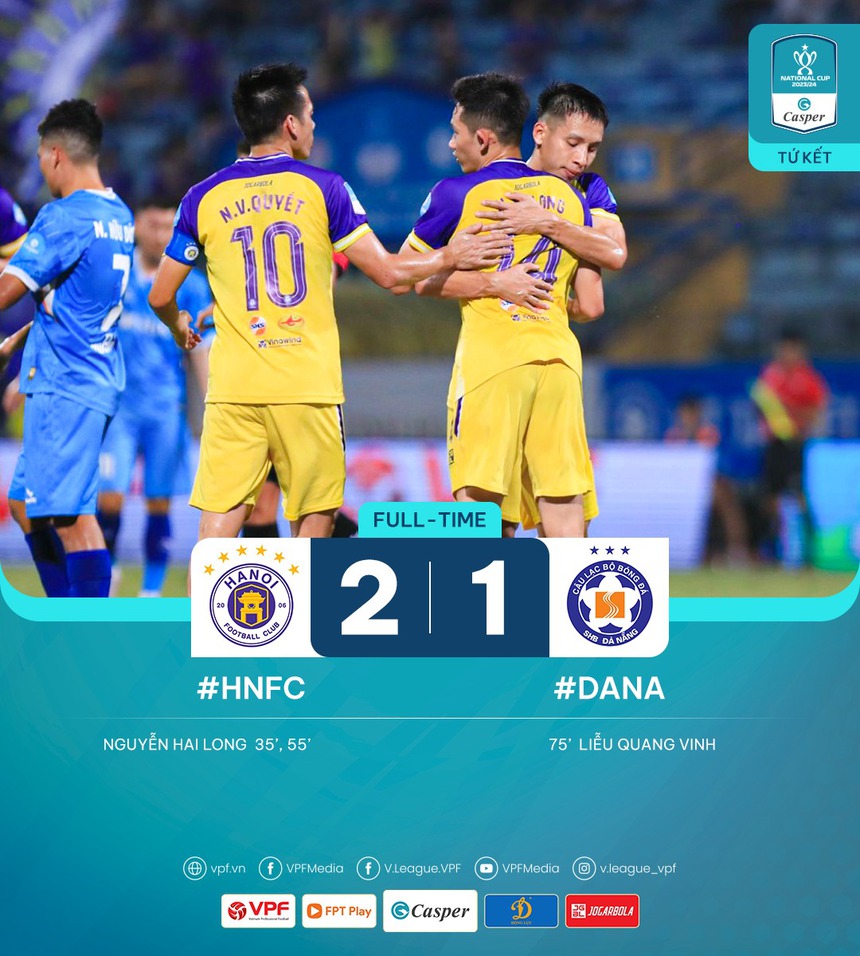 Cựu sao U23 Việt Nam cú đúp đẳng cấp, đội bóng thủ đô giành thắng lợi quan trọng ở Cúp quốc gia - Ảnh 3.