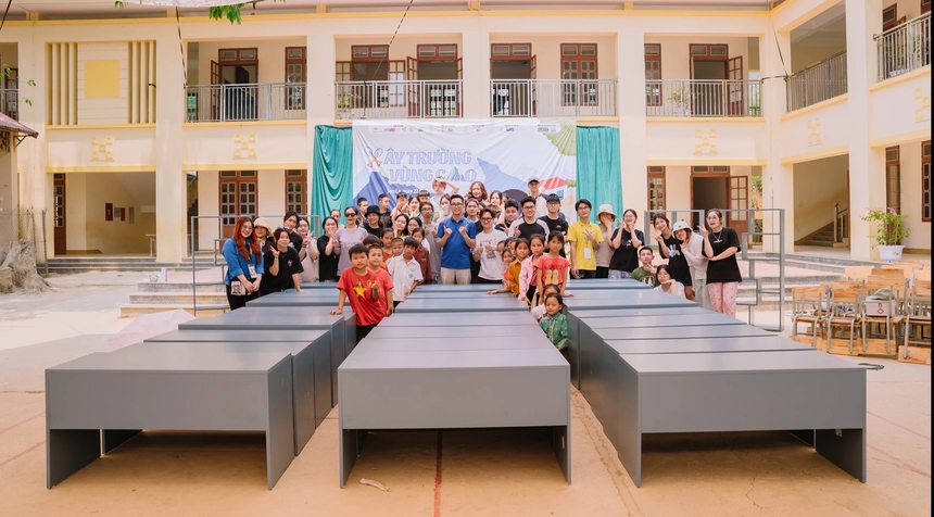Dự án "Xây trường vùng cao" cho trẻ em Sơn La - Ảnh 1.