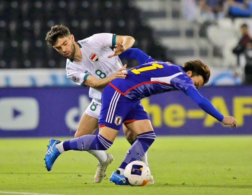 U23 Nhật Bản khẳng định đẳng cấp vượt trội, hẹn Uzbekistan tại chung kết U23 châu Á - Ảnh 2. U23 Nhật Bản khẳng định đẳng cấp vượt trội, hẹn Uzbekistan tại chung kết U23 châu Á - Ảnh 2.