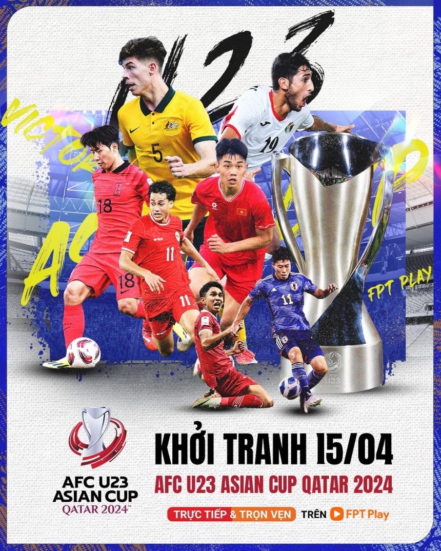 Xác định 2 nhà đài của Việt Nam trực tiếp VCK U23 châu Á 2024, người hâm mộ sẽ được xem miễn phí - Ảnh 2.