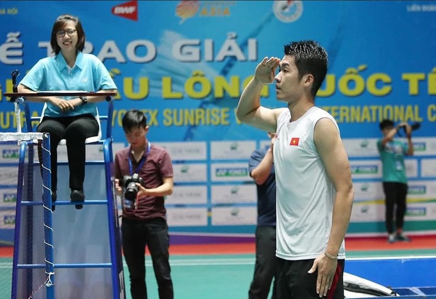 'Hiện tượng cầu lông' Đức Phát thắng tay vợt người Ý, nuôi hy vọng giành vé dự Olympic - Ảnh 3. 'Hiện tượng cầu lông' Đức Phát thắng tay vợt người Ý, nuôi hy vọng giành vé dự Olympic - Ảnh 3.