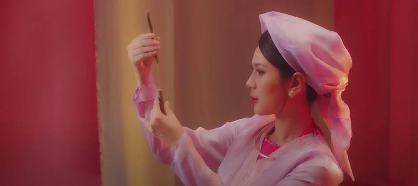 Á quân Sao Mai 2022 An Thu An ra mắt MV 'Tứ thân' - Ảnh 4.