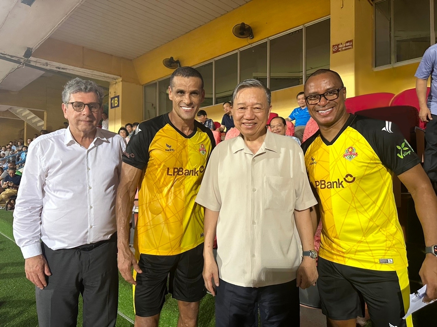 CAHN tung đội hình cực mạnh, Rivaldo và đồng đội Brazil bất lực trước nhà vô địch V-League - Ảnh 5.