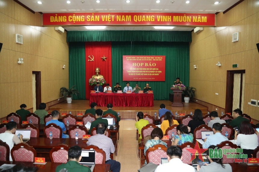 Tổ chức Hội thảo khoa học cấp quốc gia kỷ niệm 70 năm Chiến thắng Điện Biên Phủ - Ảnh 1. Tổ chức Hội thảo khoa học cấp quốc gia kỷ niệm 70 năm Chiến thắng Điện Biên Phủ - Ảnh 1.