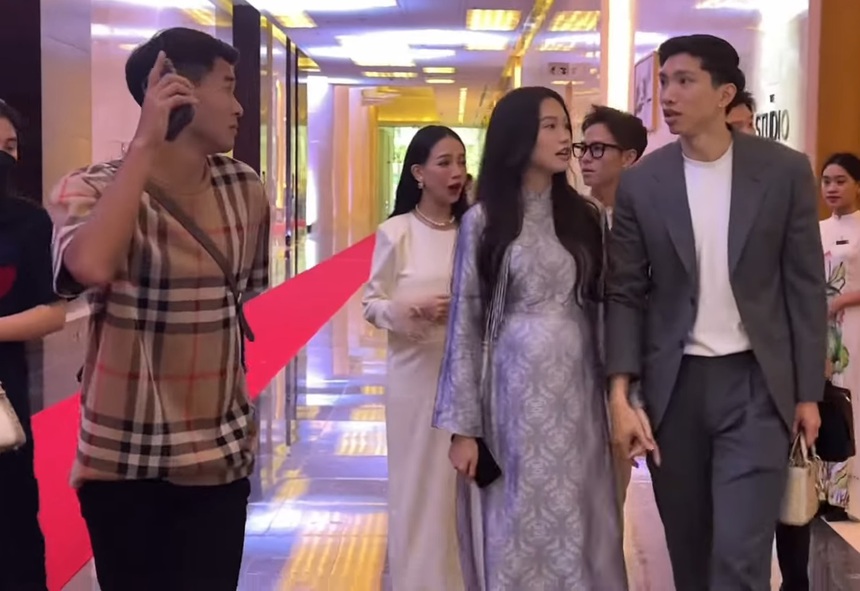 Dàn cầu thủ diện đồ bảnh bao, 'quẩy' cực nhiệt tại đám cưới Quang Hải - Thanh Huyền - Ảnh 7.