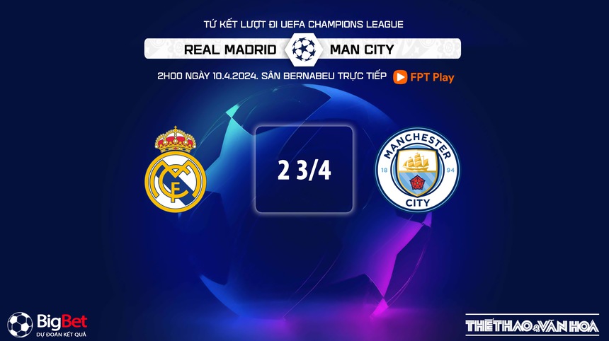 Nhận định Real Madrid vs Man City (2h00, 10/4), tứ kết Champions League lượt đi - Ảnh 9. Nhận định Real Madrid vs Man City (2h00, 10/4), tứ kết Champions League lượt đi - Ảnh 9.