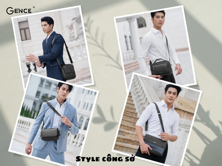 Gence - Shop bán túi đeo chéo da thật cao cấp - Ảnh 3.