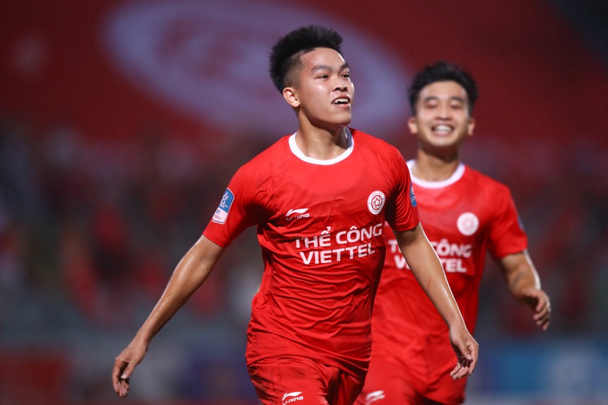 Thể Công Viettel loại PVF-CAND sau loạt luân lưu kịch tính, sẽ có derby thủ đô ở bán kết Cúp quốc gia - Ảnh 3.