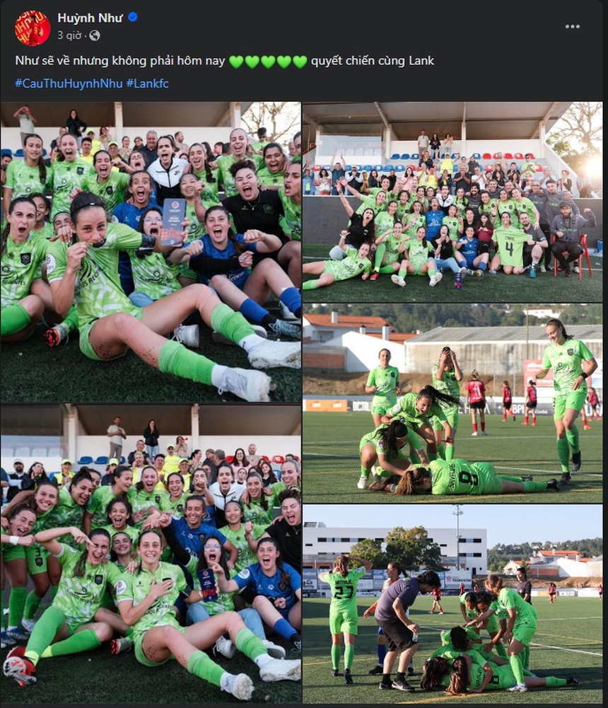 Huỳnh Như 'bắt trend' sau khi cùng Lank FC mở toang cánh cửa trụ hạng - Ảnh 3.
