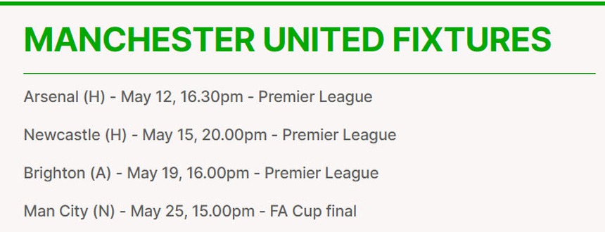 Thua tan nát Crystal Palace, cầu thủ MU lo sợ điều tồi tệ nhất vào cuối mùa - Ảnh 4. MU