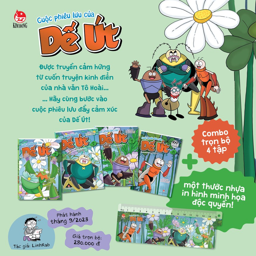 Hướng tới Lễ trao giải Dế Mèn 2024: Hoạ sĩ LinhRab và cuộc phiêu lưu trong thế giới truyện tranh - Ảnh 6. Hướng tới Lễ trao giải Dế Mèn 2024: Hoạ sĩ LinhRab và cuộc phiêu lưu trong thế giới truyện tranh - Ảnh 6.