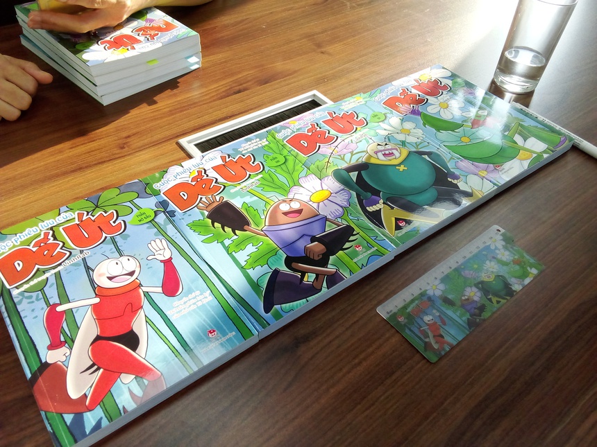 Hướng tới Lễ trao giải Dế Mèn 2024: Hoạ sĩ LinhRab và cuộc phiêu lưu trong thế giới truyện tranh - Ảnh 9. Hướng tới Lễ trao giải Dế Mèn 2024: Hoạ sĩ LinhRab và cuộc phiêu lưu trong thế giới truyện tranh - Ảnh 9.