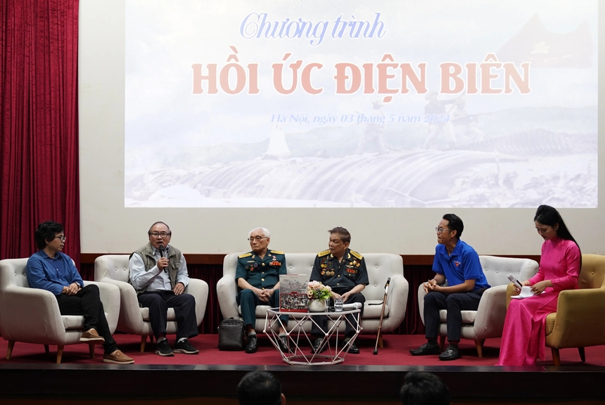 Chiếu phim tài liệu và toạ đàm "Hồi ức Điện Biên"  - Ảnh 3.