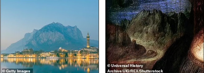 Ngọn núi và cây cầu cung cấp manh mối về bối cảnh trong kiệt tác 'Mona Lisa' của Leonardo Da Vinci - Ảnh 3.