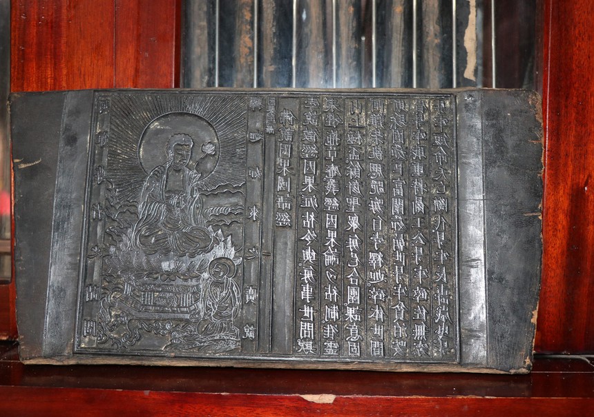 Công nhận Bảo vật quốc gia đối với Mộc bản chùa Dâu - Ảnh 2.