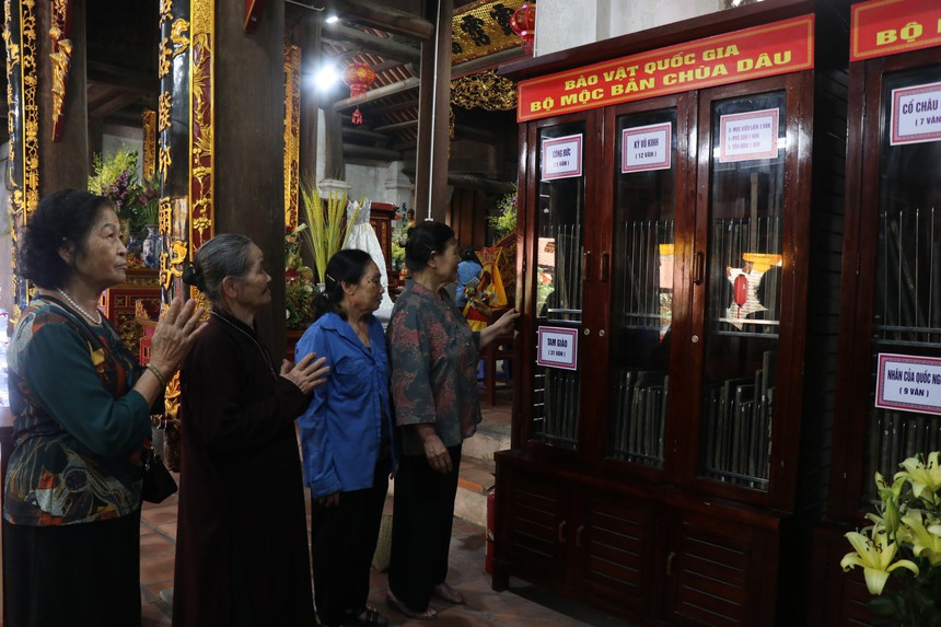 Công nhận Bảo vật quốc gia đối với Mộc bản chùa Dâu - Ảnh 5.