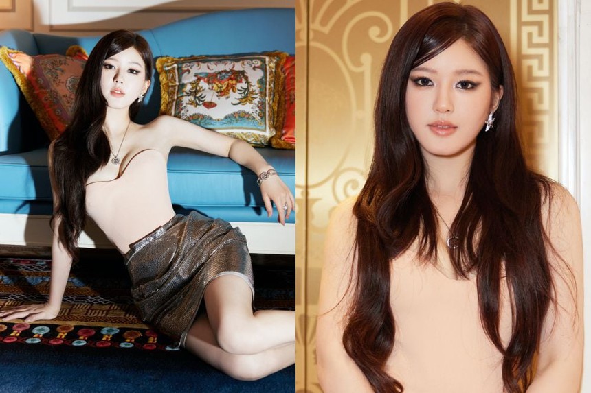 Triệu Lộ Tư gây phản ứng trong những bức ảnh mới của Versace - Ảnh 2.