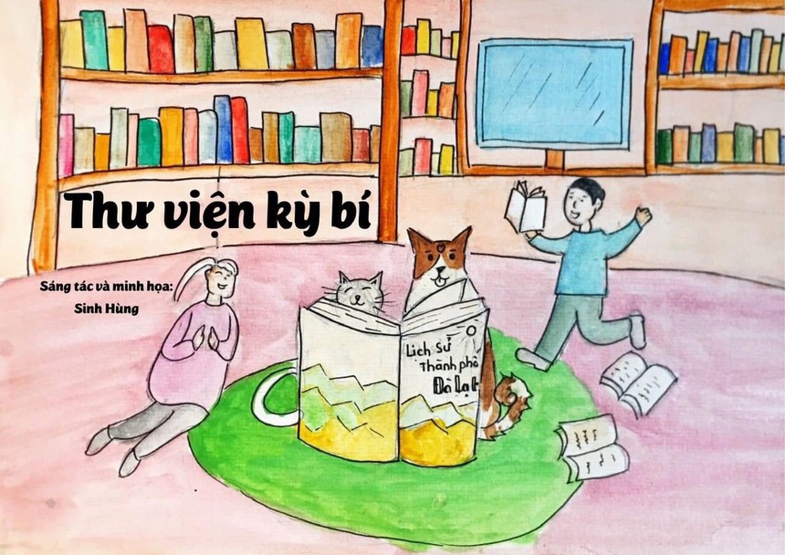 Hướng tới Giải Dế Mèn lần 5 - 2024: Khi tình yêu thương được vun vén trong 'Thư viện kỳ bí' - Ảnh 1. Hướng tới Giải Dế Mèn lần 5 - 2024: Khi tình yêu thương được vun vén trong 'Thư viện kỳ bí' - Ảnh 1.