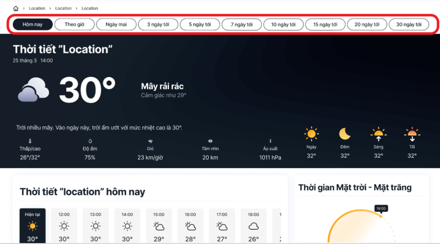 Thoitiet4m.com: Thời tiết hôm nay, ngày mai và những ngày tới - Ảnh 3.