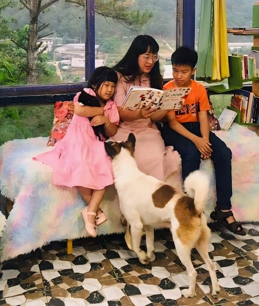 Hướng tới Giải Dế Mèn lần 5 - 2024: Khi tình yêu thương được vun vén trong 'Thư viện kỳ bí' - Ảnh 5. Hướng tới Giải Dế Mèn lần 5 - 2024: Khi tình yêu thương được vun vén trong 'Thư viện kỳ bí' - Ảnh 5.