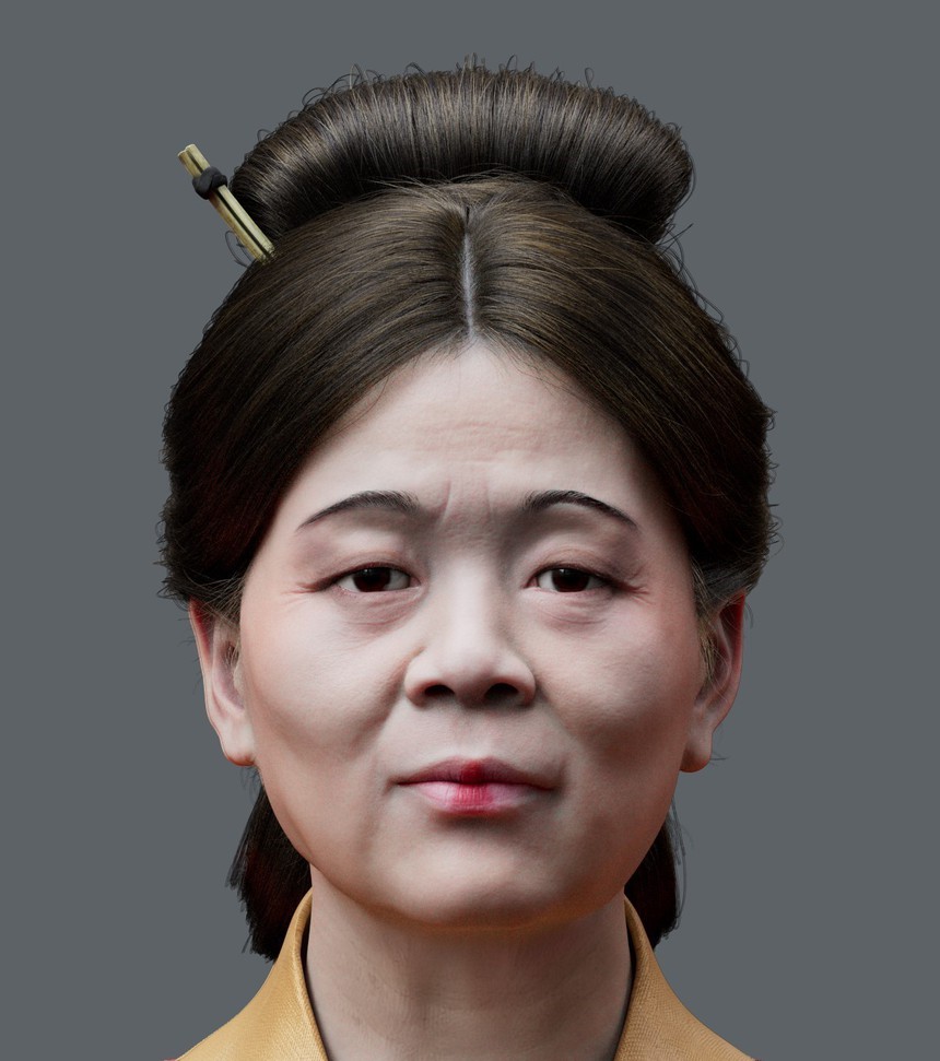 Trí tuệ nhân tạo: Phục chế hình ảnh 3D của xác ướp Tân Truy phu nhân phiên bản trẻ hóa - Ảnh 1.
