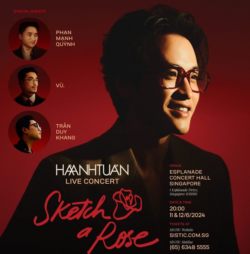 Hé lộ khách mời dự live concert Sketch a rose của Hà Anh Tuấn - Ảnh 1. Hé lộ khách mời dự live concert Sketch a rose của Hà Anh Tuấn - Ảnh 1.