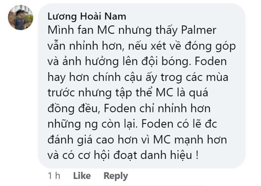 Phil Foden nhận giải Cầu thủ hay nhất mùa giải, cộng đồng mạng tranh cãi kịch liệt - Ảnh 7.
