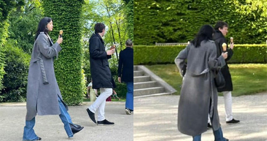 Bắt gặp Lisa Blackpink đi bảo tàng Rodin cùng bạn trai tin đồn Frédéric Arnault - Ảnh 1.