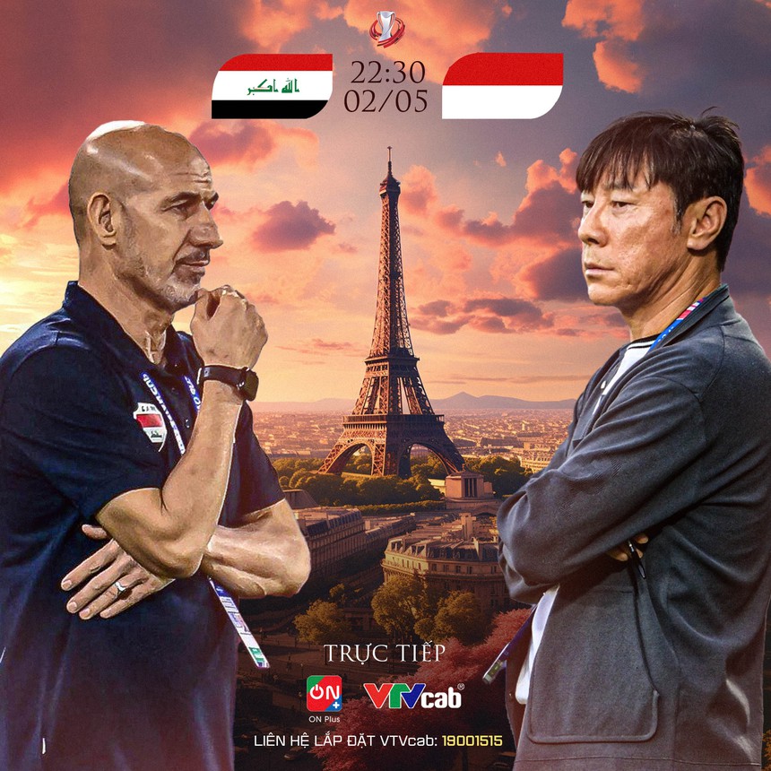 Lịch thi đấu bóng đá hôm nay 2/5: Trực tiếp U23 Indonesia vs U23 Iraq - Ảnh 6. Lịch thi đấu bóng đá hôm nay 2/5: Trực tiếp U23 Indonesia vs U23 Iraq - Ảnh 6.