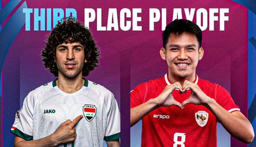 Link xem trực tiếp bóng đá U23 Indonesia vs U23 Iraq (22h30, 2/5), tranh hạng ba U23 châu Á - Ảnh 4.