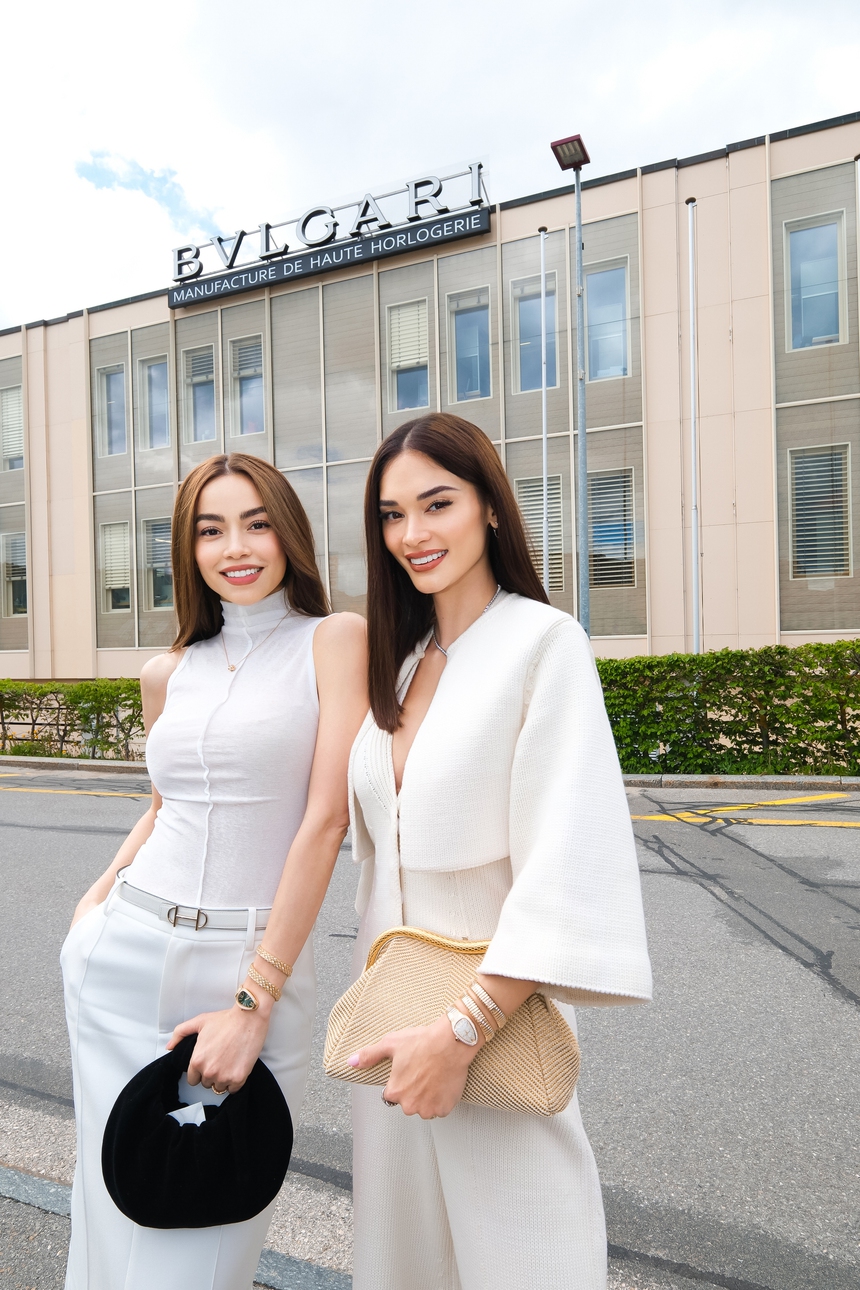 Hồ Ngọc Hà hội ngộ Pia Wurtzbach, khám phá xưởng chế tác Bvlgari - Ảnh 2. Hồ Ngọc Hà hội ngộ Pia Wurtzbach, khám phá xưởng chế tác Bvlgari - Ảnh 2.